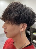 フェザーパーマ/ニシャドウパーマ/韓国マッシュ/錦糸町駅/men's