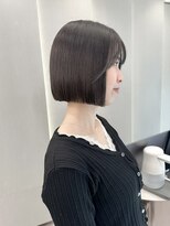 ロンドリゼル 札幌(Lond RiseL)&nbsp;◯ オリーブグレー/韓国/レイヤーカット/髪質改善/縮毛矯正/札幌