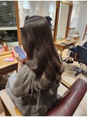 チョコブラウン　10代20代30代大人可愛い大人キレイ髪質改善