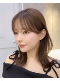 韓国レイヤー/韓国風/ボブ/髪質改善/黒髪/ブリーチなし〔池袋〕
