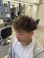 グルーマーズトウキョウ(GROOMER/S TOKYO)&nbsp;men's/メンズパーマ/波巻きツイストスパイラル/スペインカール