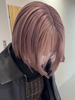 ムーン バイ ケンジ(moon by KENJE)&nbsp;ペールピンク×タッセルボブ