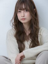 リソラ 池袋(LiSora)&nbsp;ミルクティーブロンド/デジタルパーマ/ダークブルー[池袋]