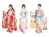 【着付】振袖 +ヘアセット10:00~ ¥17500【TEL・LINE予約必須】