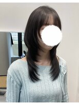 ヌヌ 渋谷 原宿 明治神宮前(nunu)&nbsp;ハイレイヤー/顔まわりレイヤー/グレージュ/トリートメント