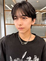 ソアメンズ 渋谷(soar men's)&nbsp;30代◎黒髪ストレートビジネス向け清潔感マッシュ