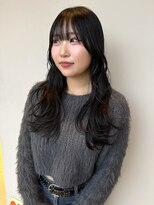 シー(The She's)&nbsp;肌映え艶カラー　こなれローレイヤー×コリアンブラック◎