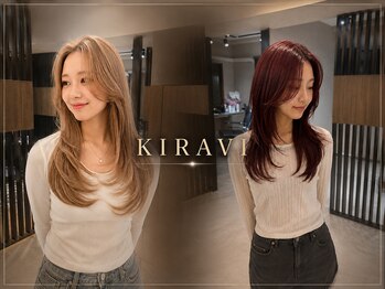 キラヴィ 三宮店(KIRAVI)の写真/三宮で“ブリーチなしダブルカラー”が人気。透明感と上品さを両立する大人のデザインカラー