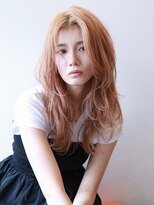 メノン 茨木店(Menon) レイヤー ダブルカラー ミルクブラウン ハッシュカット