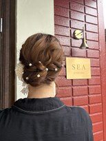 シー(SEA)&nbsp;ふんわりサイドシニヨン