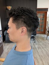 オレンジハウス&nbsp;刈り上げパーマスタイル