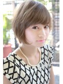 『初ショートの方におススメ』前下がりショートボブ