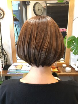 ハナワ エビス トウキョウ ヘアーサロン(HanaWa ebisu tokyo hair salon) HanaWa's ニュアンスボブ<HanaWa恵比寿>
