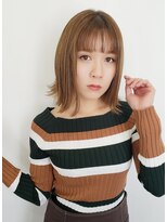 アフロート ギンザ(AFLOAT GINZA) 重くなりすぎない切りっぱなしボブ