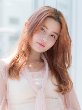 ノブヘアーデザイン 伊勢佐木町店(NOB hairdesign) 〈NOB伊勢佐木町店〉韓国風くびれヘアビタミンカラー