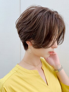 ルーファス 恵比寿 渋谷(Ruufus) 夏のスッキリハイライトショート【Ruufus恵比寿渋谷】314ｂ4