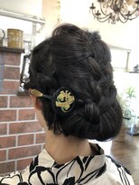 リズ オブ ヘアー(Lis of hair) 浴衣☆アップセット