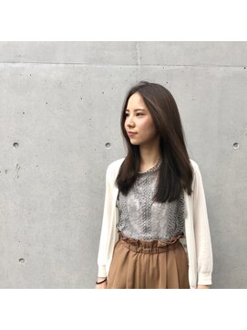 アルク(arc) ワンレンロング