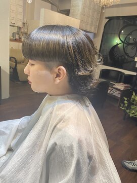 ビーヘア 大橋店(B hair) ワイドバング　刈り上げ