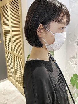 コフィー バイ メルト 吉祥寺(cofy by melt) 【三ツ井純】丸みショートボブ丸みボブミニボブ耳掛けショート