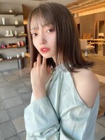 ロンド ラマ 岐阜(Lond bla-ma)&nbsp;小顔カット外ハネ大人可愛い