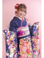 メルク(merc.)&nbsp;成人式♪ヘアアレンジ＆着付け