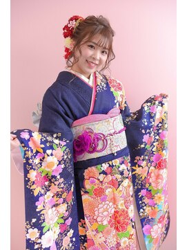 メルク(merc.) 成人式♪ヘアアレンジ&着付け