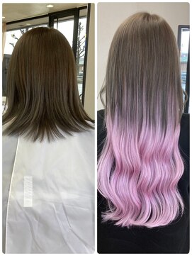 デュオエクステンション(duo extension) 60cmをつけてます