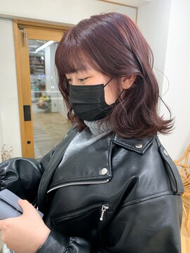 シーラス(cirrus) 【akari担当】ブリーチなしレッドブラウン20代/30代/40代/50代