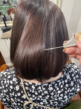 ユイバイラドンナ(Huit by LADONNA) 髪質改善#1回目