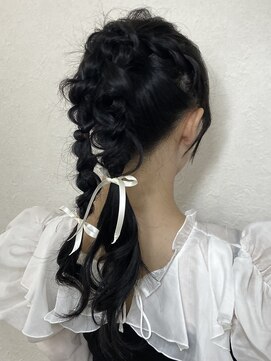 ヘアセット専門店 ナゴミ 渋谷店(nagomi) ポニーテールアレンジ