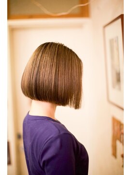 スリースリーナイン ヘアーアンドメイク(339 hair&make) 美髪/縮毛矯正で作るキレイなラインのボブ
