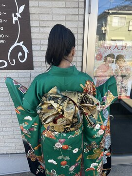 シークレットベース(Secret Base) 成人式着付け