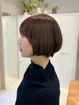 シュク 高円寺(SYUK)&nbsp;アッシュラベンダーベージュ/ボブ/大人ヘア【高円寺 中野】