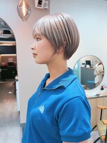 シビバイレボ(CIBI by revo)&nbsp;地毛風カラー/ナチュラルレイヤーカット/ショートボブ[船橋]