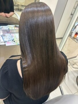 ケア バイ ノッシュ 天神大名(CARE by NOSH) 【Nosh】艶髪×グレイアッシュ×