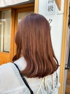 ルピナス(Lupine.) 【Ayumi】やわらかオレンジブラウン♪