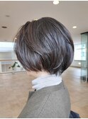 丸みショートボブ/ショートカット/ショートヘア/20代/30代/40代
