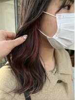 ヘアデザインハレ(hair design HARE)&nbsp;イヤリングカラー