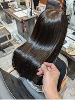 アヴァンス 和泉中央店(AVANCE) 暗髪アッシュ×髪質改善カラー