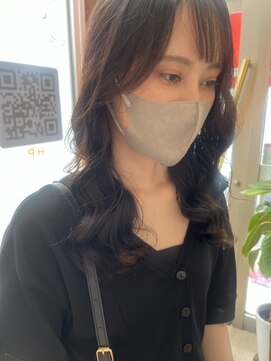 ブルーモスク トウキョウ(TOKYO) コテ巻き風パーマ