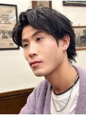 毛流れニュアンスパーマ