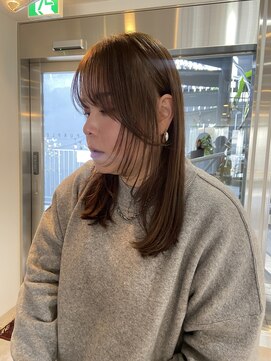 パープル(PURPLE) ロングレイヤー/レイヤーカット/ウルフカット