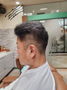 アポロカットステージ 相模大野店 アップバング/ツーブロックマッシュ<理容室>[メンズ/相模大野]