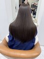ヘア ポジション HAIR Position 能代北店 まろやかグレージュブリーチ無しのダブルカラー!