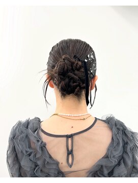 アマトウキョウ アユンチェ(AMA TOKYO×AYUNCHE) 参列カチモリヘア