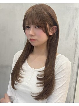 ロンドジェネルーズ 柏(Lond generous) ミニウルフレイヤーカット顔周りカット前髪カット韓国ボブ/柏柏