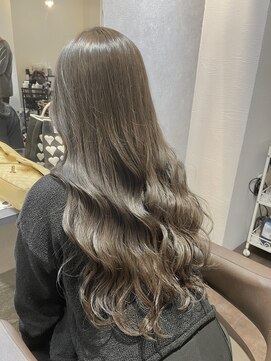 エイル 西梅田(eyl) グレージュ☆中川将史 10代20代30代40代 韓国風 ウェーブ