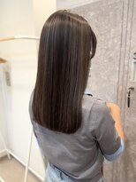 ノア 三宮店(NOA)&nbsp;【NOA大人ハイライト】柔らかく馴染むベージュカラー