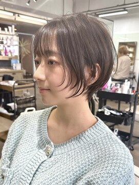 ルアン 上通り(ruen) 熊本ショート/顔周りレイヤー/熊本美容室/髪質改善/20代30代40代